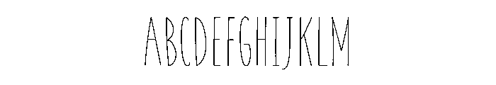 Coyote Rough Font UPPERCASE