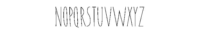 Coyote Rough Font UPPERCASE