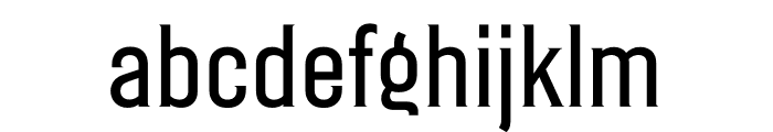 CPH Tram Medium Font LOWERCASE