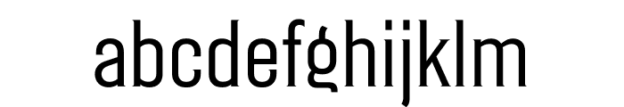 CPH Tram Regular Font LOWERCASE