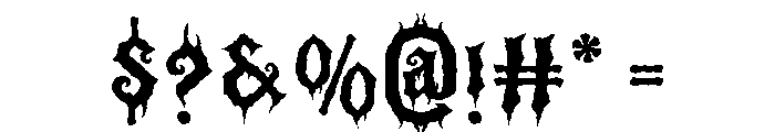 CRAYENS Font OTHER CHARS