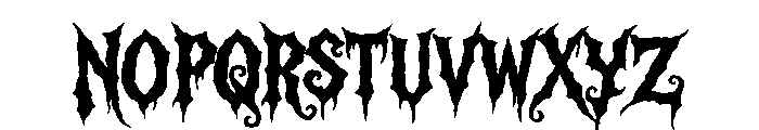 CRAYENS Font UPPERCASE