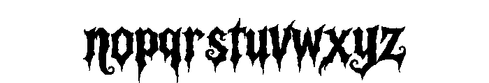 CRAYENS Font LOWERCASE