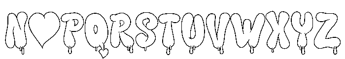 CRAZIEST LOVE Font UPPERCASE