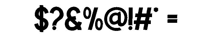CREME NUTS Regular Font OTHER CHARS