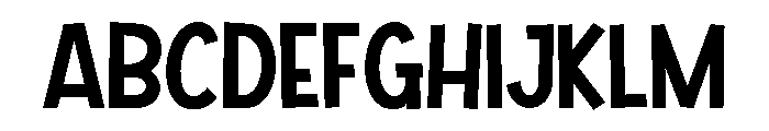 CREME NUTS Regular Font UPPERCASE