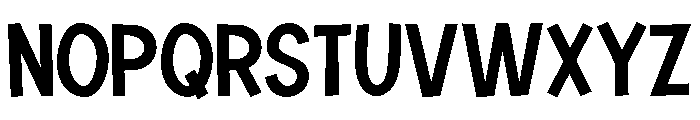 CREME NUTS Regular Font UPPERCASE