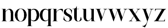 CRESTA SOURA Bold Font LOWERCASE