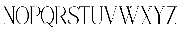 CRESTA SOURA Extra Light Font UPPERCASE