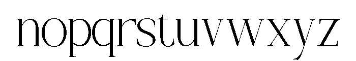 CRESTA SOURA Extra Light Font LOWERCASE