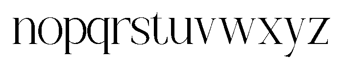 CRESTA SOURA Light Font LOWERCASE