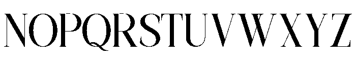 CRESTA SOURA Semi Bold Font UPPERCASE