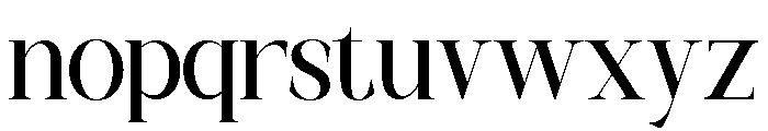 CRESTA SOURA Semi Bold Font LOWERCASE