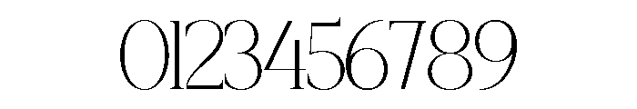 CRESTA SOURA Thin Font OTHER CHARS