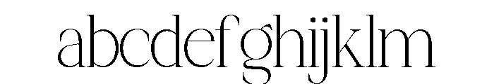 CRESTA SOURA Thin FONT
