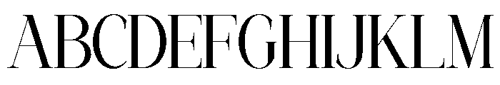 CRESTASOURA-Medium Font UPPERCASE