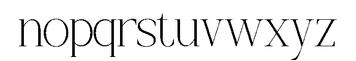 CRESTASOURA-Thin Font LOWERCASE
