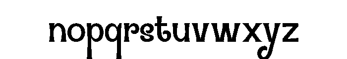 CRIEMAS Font LOWERCASE