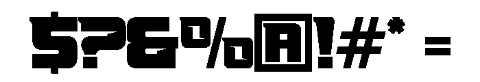 CRIVEZ Regular Font OTHER CHARS