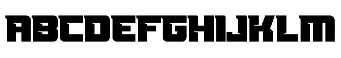 CRIVEZ Regular Font UPPERCASE