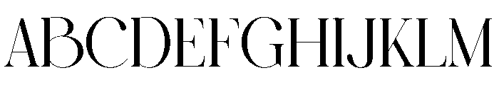 CRONDE Font UPPERCASE