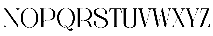 CRONDE Font UPPERCASE