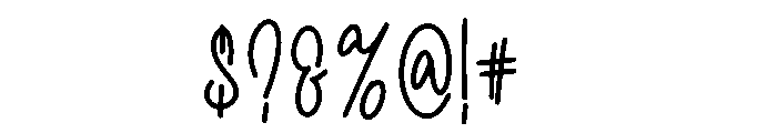 Crabfish Font OTHER CHARS