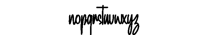 Crabfish Font LOWERCASE