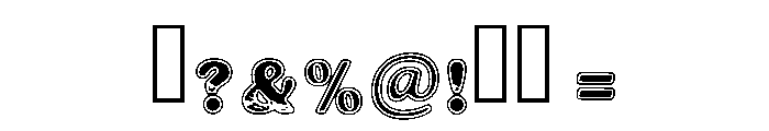 Crack Grunge Regular Font OTHER CHARS