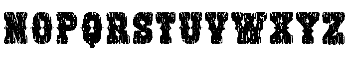 Crack Heritage Regular Font LOWERCASE