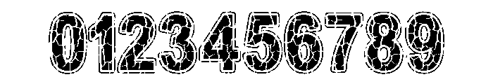 Crack Vintage Regular Font OTHER CHARS