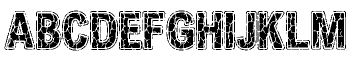 Crack Vintage Regular Font UPPERCASE