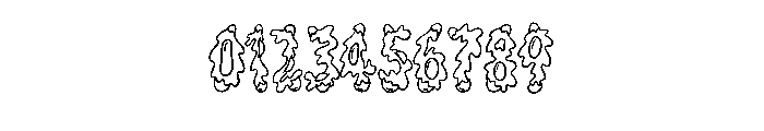 Cracked Eggs By Squeeb  Regular Font OTHER CHARS