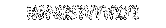 Cracked Eggs By Squeeb  Regular Font UPPERCASE