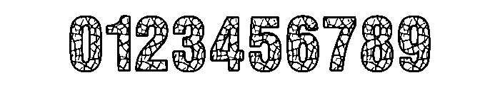 Cracked Stone Regular Font OTHER CHARS