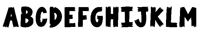 Cracked wood FONT