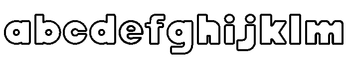 Cracker Soda Outline FONT