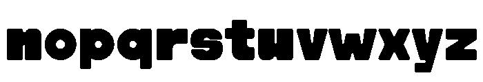 Cracker Soda Solid Font LOWERCASE