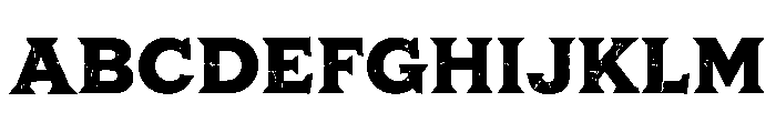 Crackforge Font UPPERCASE