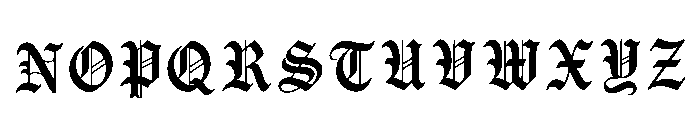 Cract Regular Font LOWERCASE