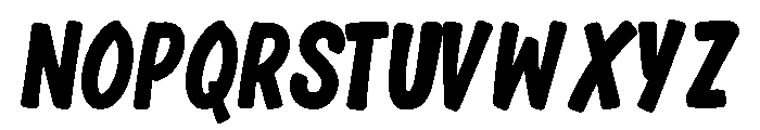 Cracton-Regular Font LOWERCASE