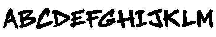 CradeFuel Font UPPERCASE