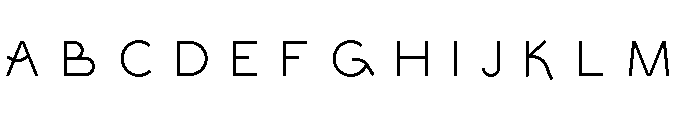 Craego Light Font UPPERCASE