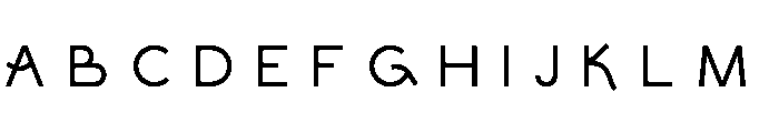 Craego Regular Font UPPERCASE