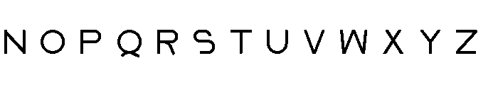 Craego Regular Font UPPERCASE
