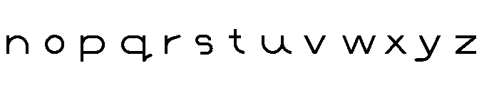 Craego Regular Font LOWERCASE