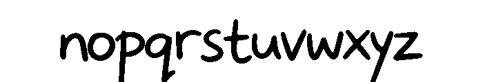 Crafeins Sudlocky Regular Font LOWERCASE