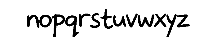 CrafeinsSudlocky-Regular Font LOWERCASE