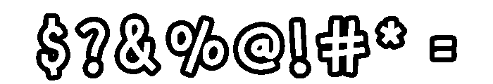 Craft Books Regular Font OTHER CHARS