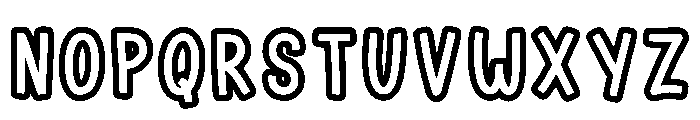 Craft Books Regular Font LOWERCASE